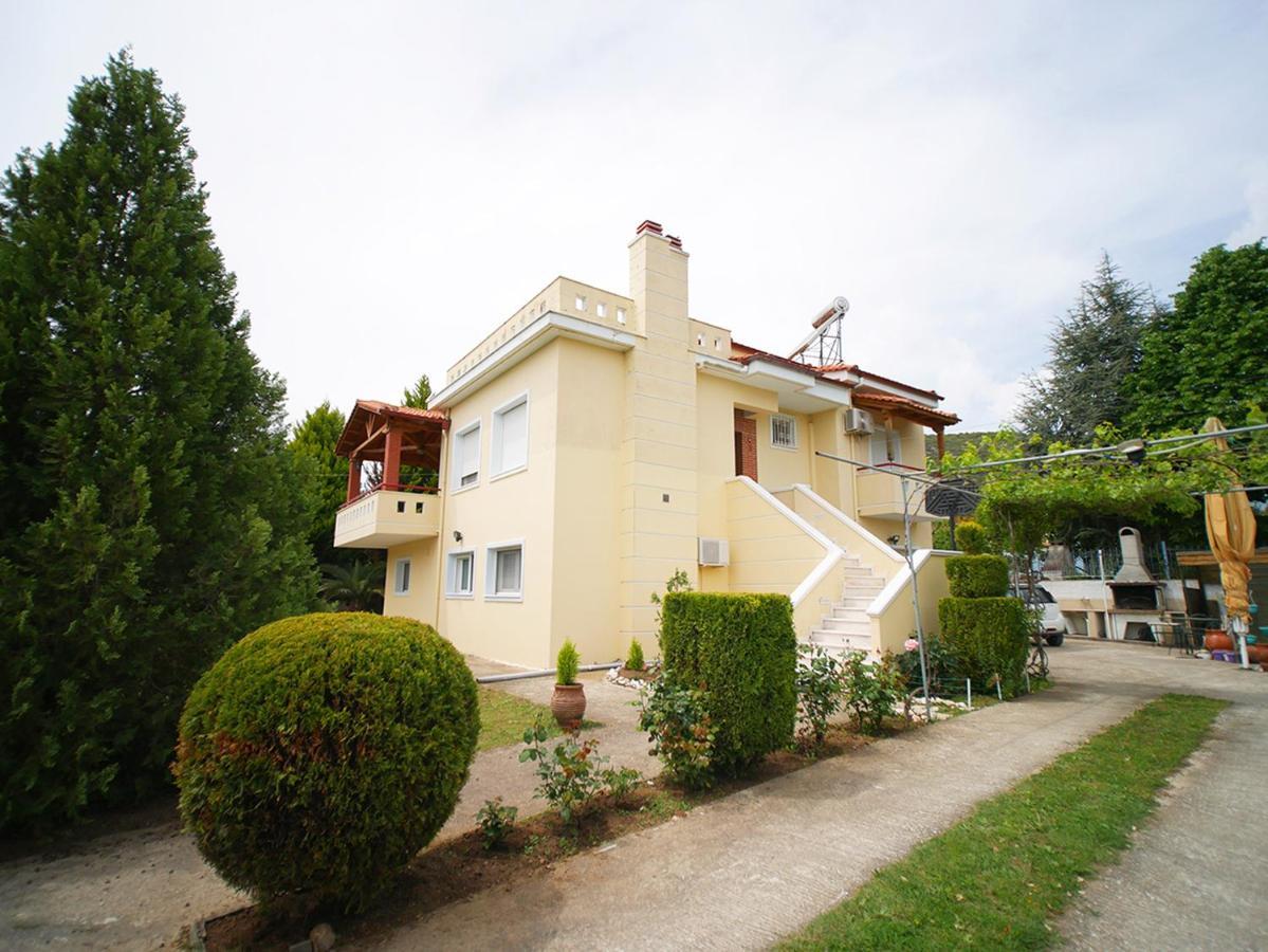 Villa Verde 200 meters from the beach Nea Iraklitsa Buitenkant foto