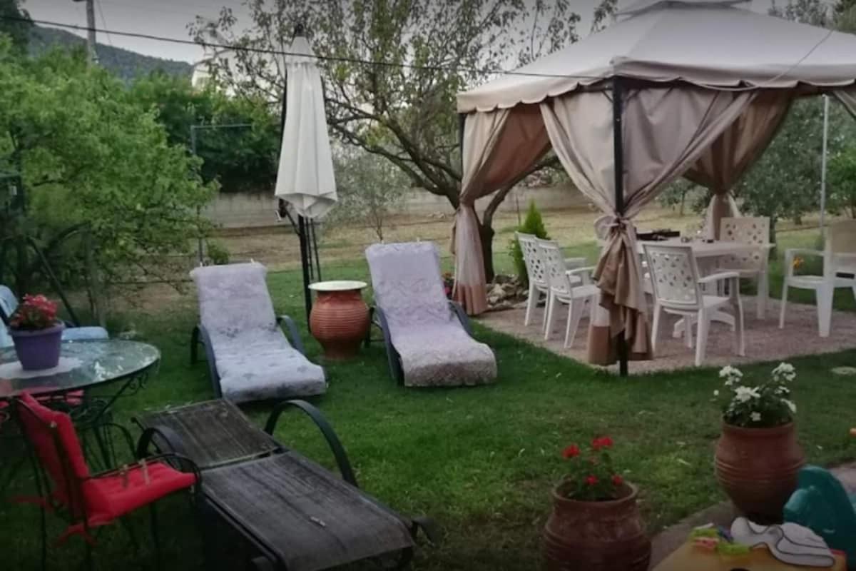 Villa Verde 200 meters from the beach Nea Iraklitsa Buitenkant foto